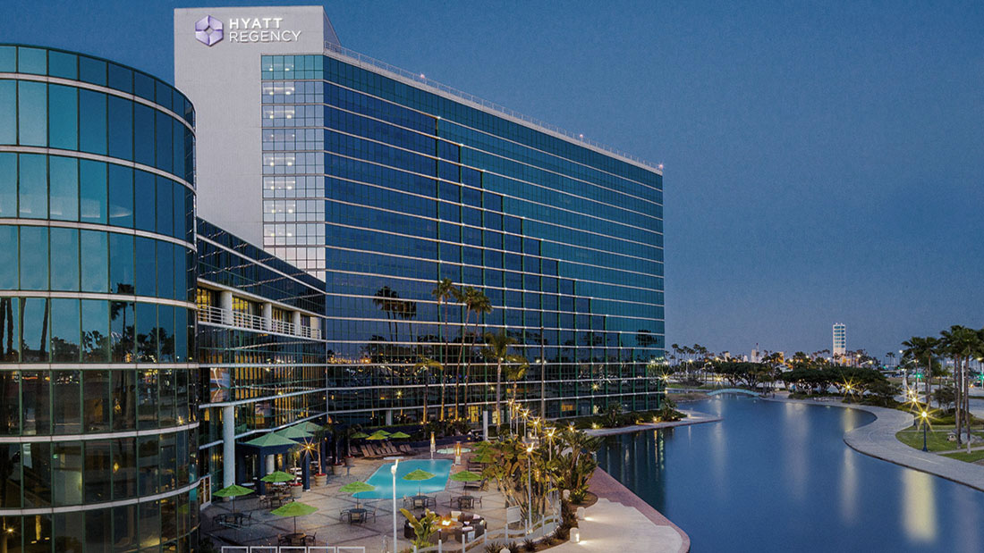 California coastal resorts market - Hyatt Regency Long Beach.