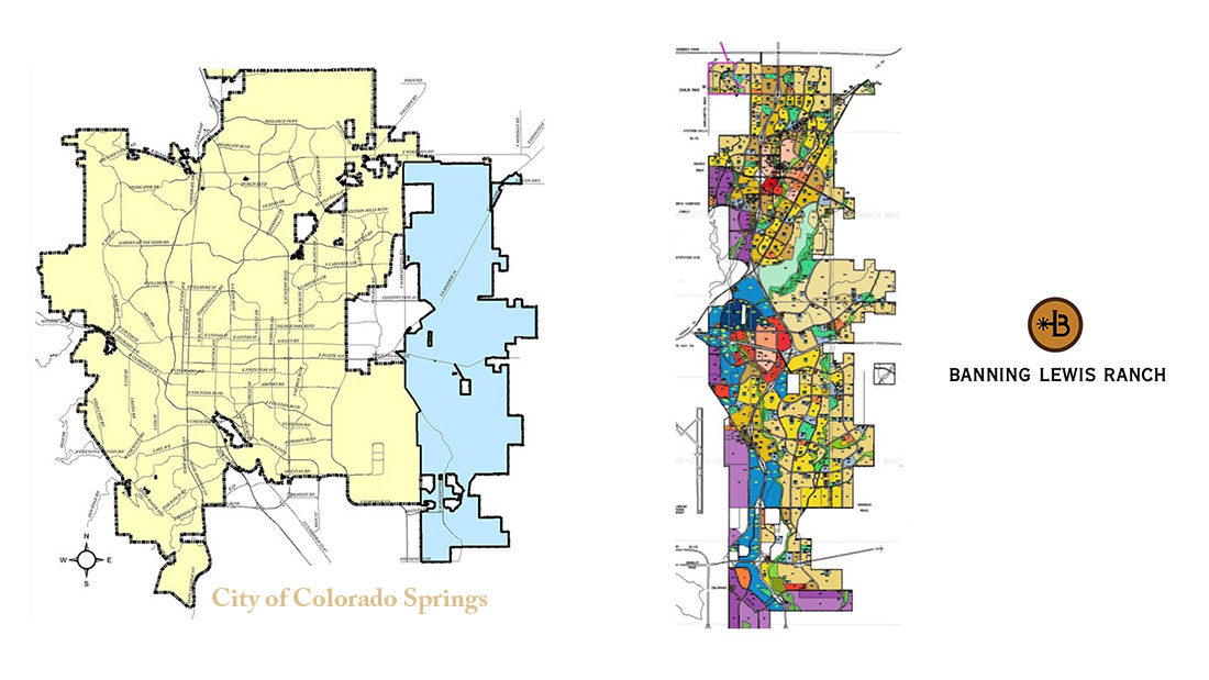 Banning Lewis Ranch Master Plan Map