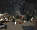 Glamping accommodations conceptual design - Adventure Entertainment Cos.